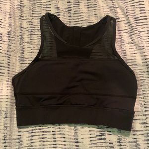 Black All Star Sports Bra